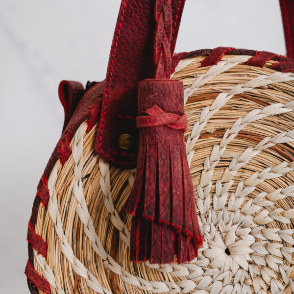 cartera ñocha redonda
