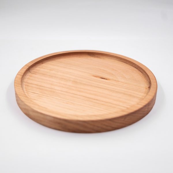 plato madera redondo AC