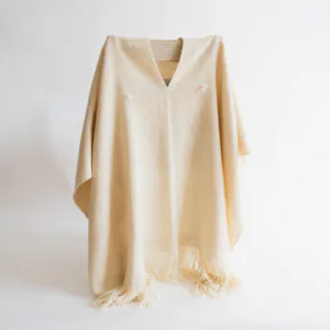 Manta lisa beige