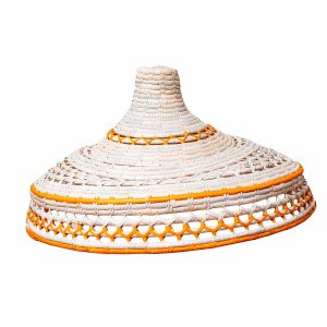 Lámpara campana con naranjo