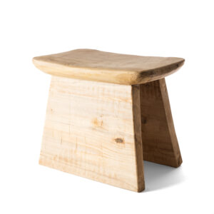 Banco rústico de madera