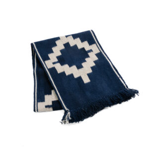 Sendero de mesa azul