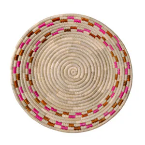 Llepu 50 cm marron fucsia