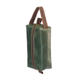 neceser verde con cafe