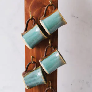 set 6 tazas atril