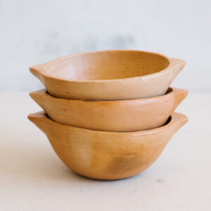 Paila cerámica con asa