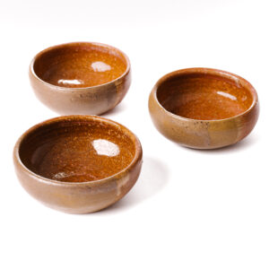 Set picoteo cerámica gres redondo