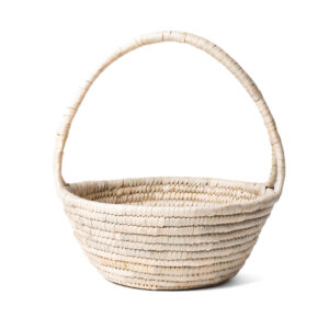 Canasto de ñocha con asa