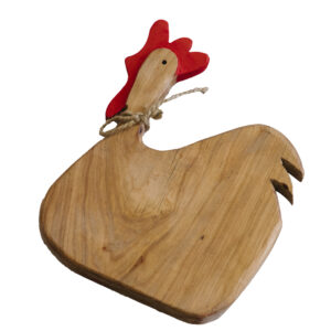 Tabla madera gallina
