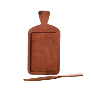 tabla con cuchillo