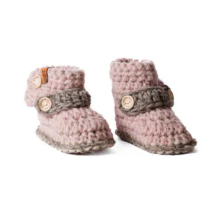 Zapato lana color 9 a 12 meses