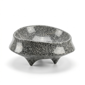 Bandeja fuente de granito 3 patas