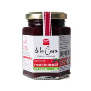 Mermelada de frutos del bosque sin azúcar