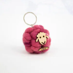 llavero purpura