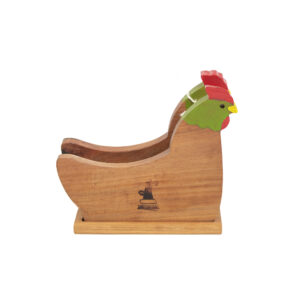 servilletero gallina sin fondo