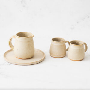 set lechero y tacitas