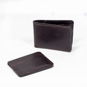 Billetera y tarjetero café Taller Azul_1