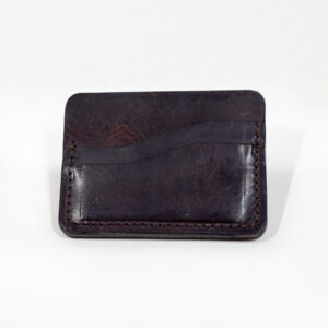 Tarjetero vegetal color chocolate