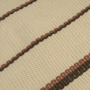 individual de lana natural