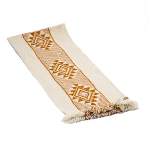 Sendero de mesa telar mapuche