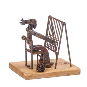 escultura hierro