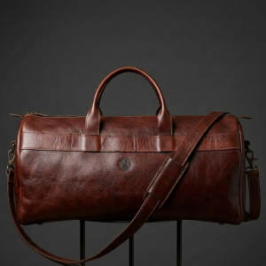 Bolso de viaje de cuero