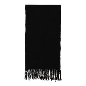 Echarpe telar negro 210 x 56 cm.