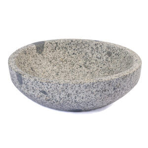 Fuente de granito redonda