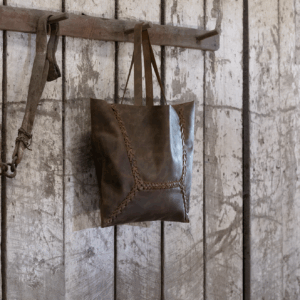 Cartera Alforja chocolate