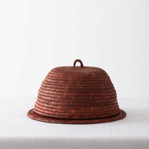 Tortero de ñocha café 30 cm.