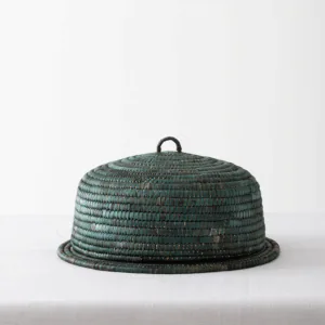 Tortero de ñocha verde petróleo 30 cm.