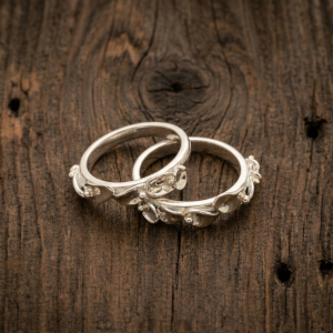 Anillo de plata Pétalos