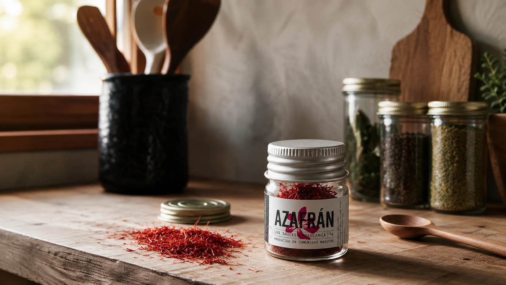 Azafrán de La Araucanía producido por comunidades mapuche