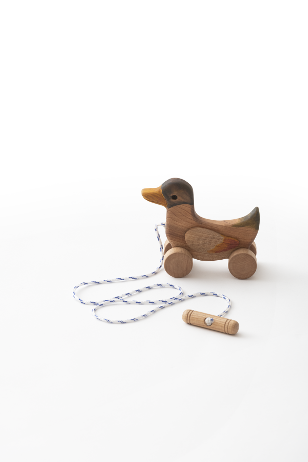Juguete arrastre pato