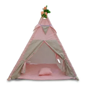 carpa tipi rosada Ludisens