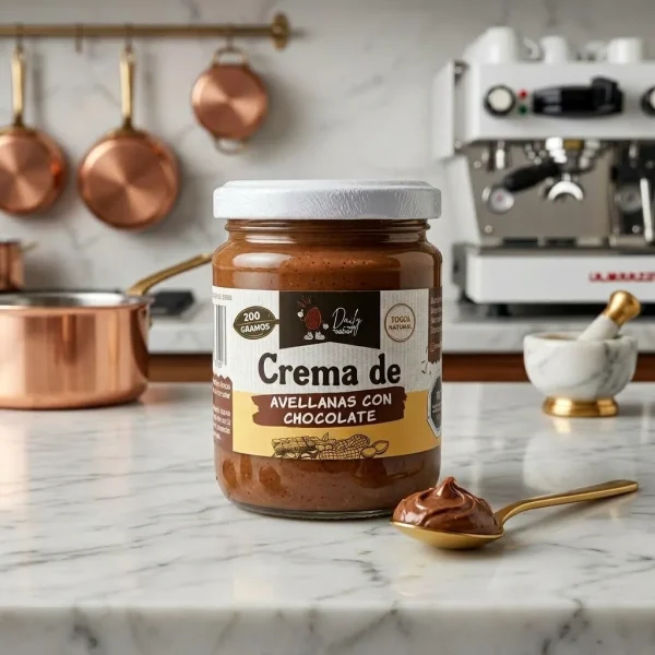 crema avellana y chocolate