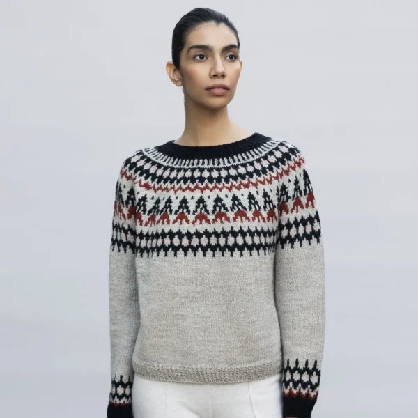 sweater gris web