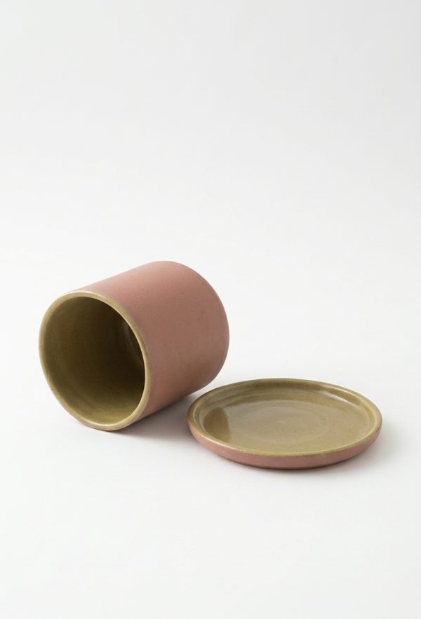 taza y plato Barro NC27 Color